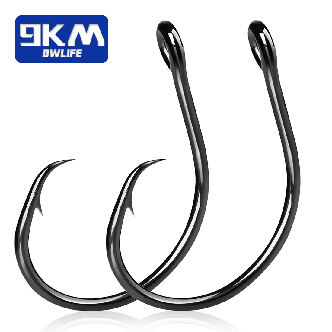Fishing Hook Circle - 9KM 25-50 piezas de anzuelos circulares
