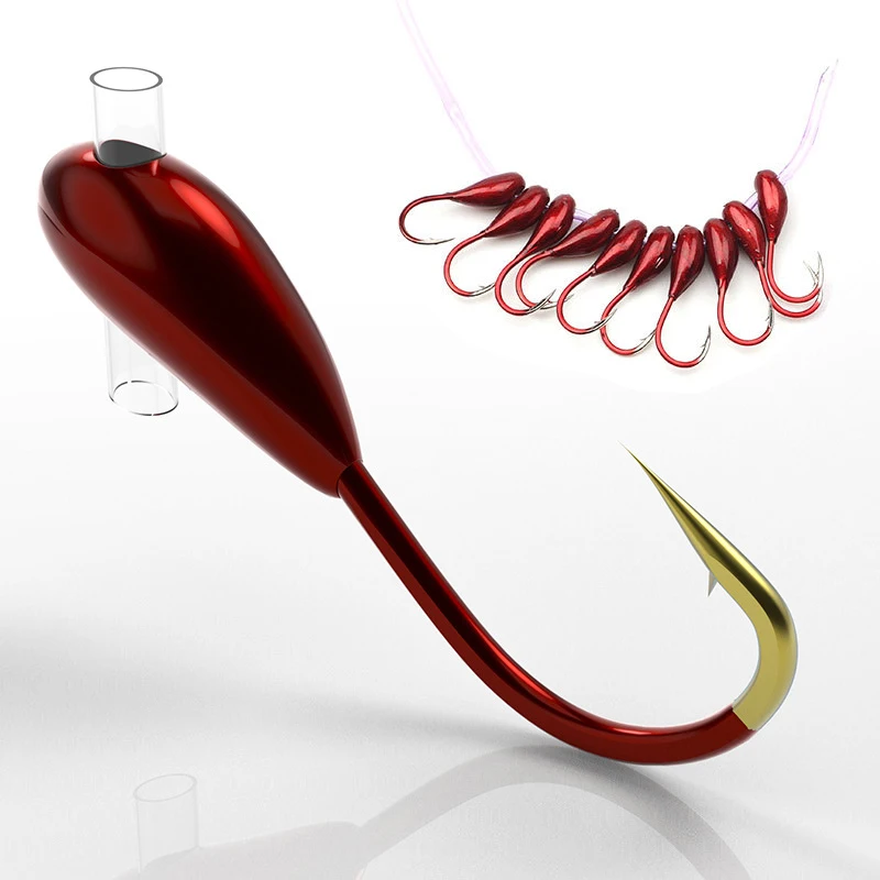 Fishing Hook Offset - Anzuelo de pesca en hielo para