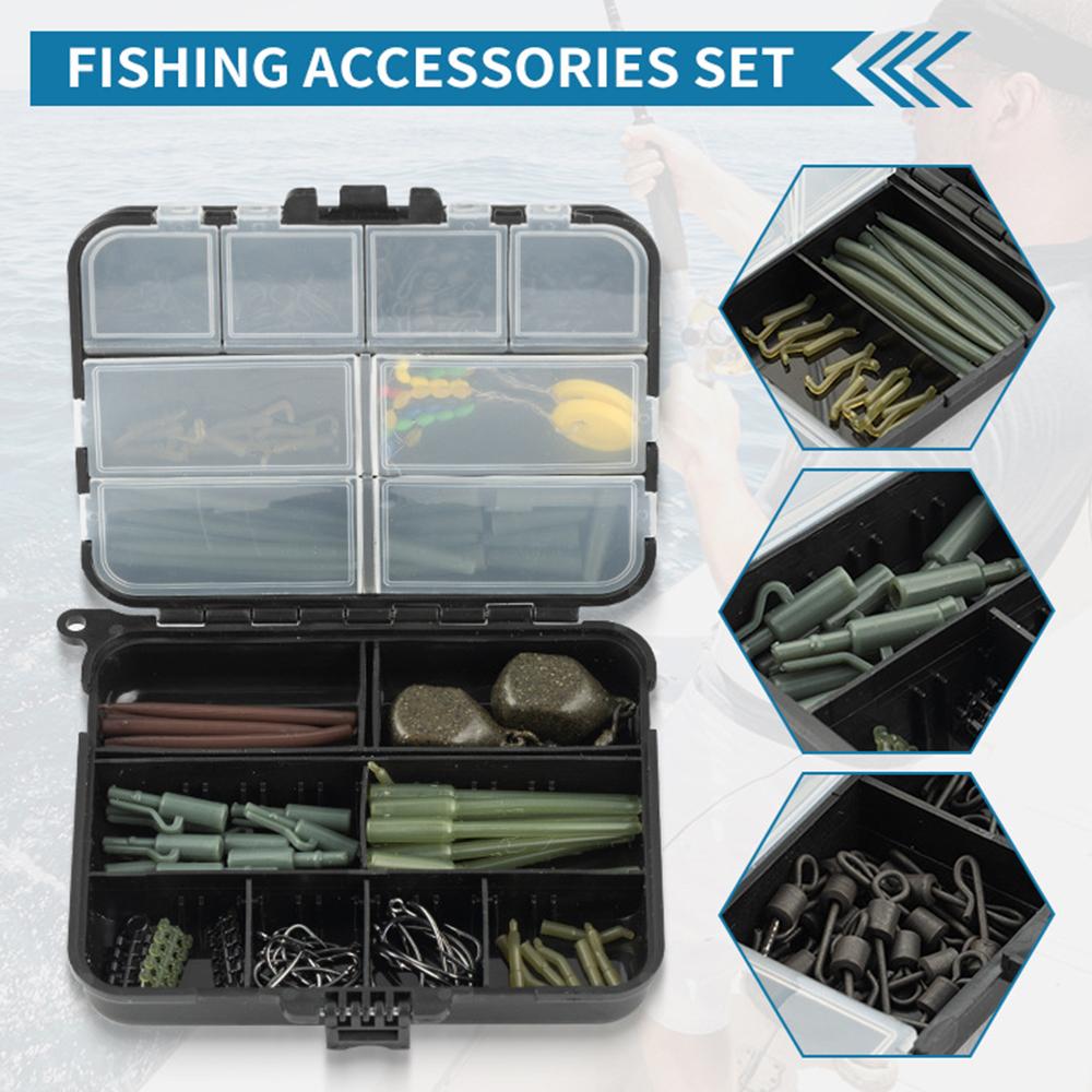 Pequeña caja de aparejos de pe - Fishing Hook Jig reseña y precio