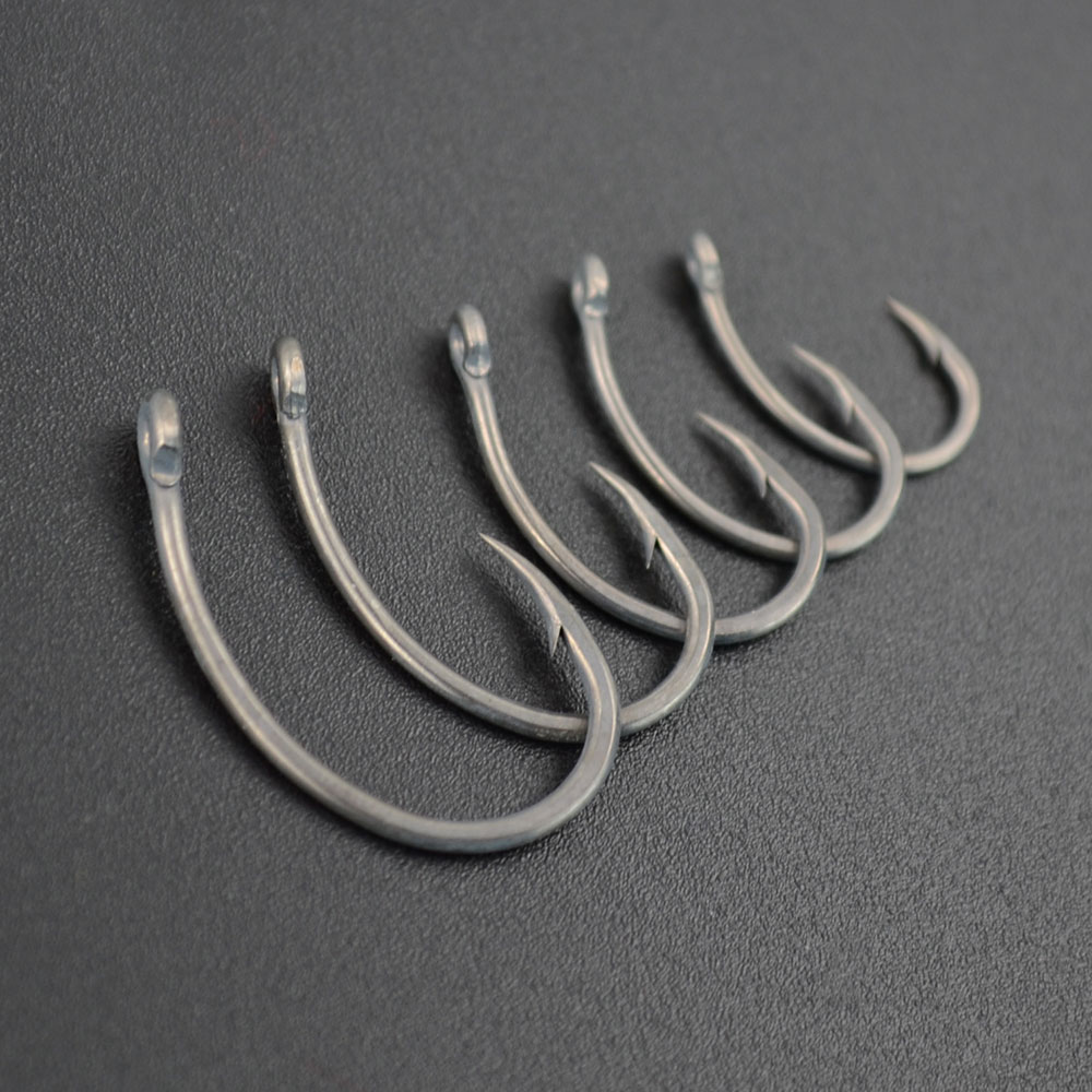 Hirisi 100 Uds. Anzuelos de pú - Fishing Hook Barbless reseña y precio