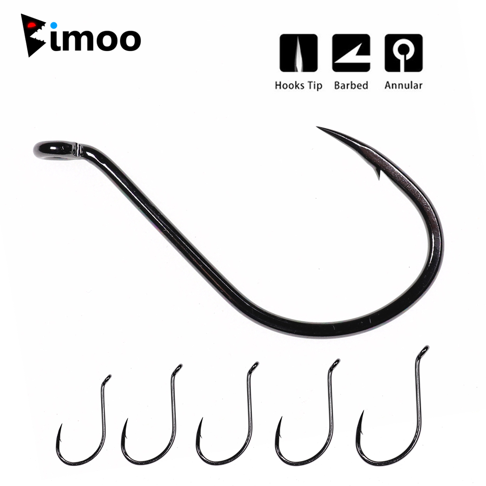 Bimoo 20 piezas anzuelo de pic - Fishing Hook Barbless reseña y precio