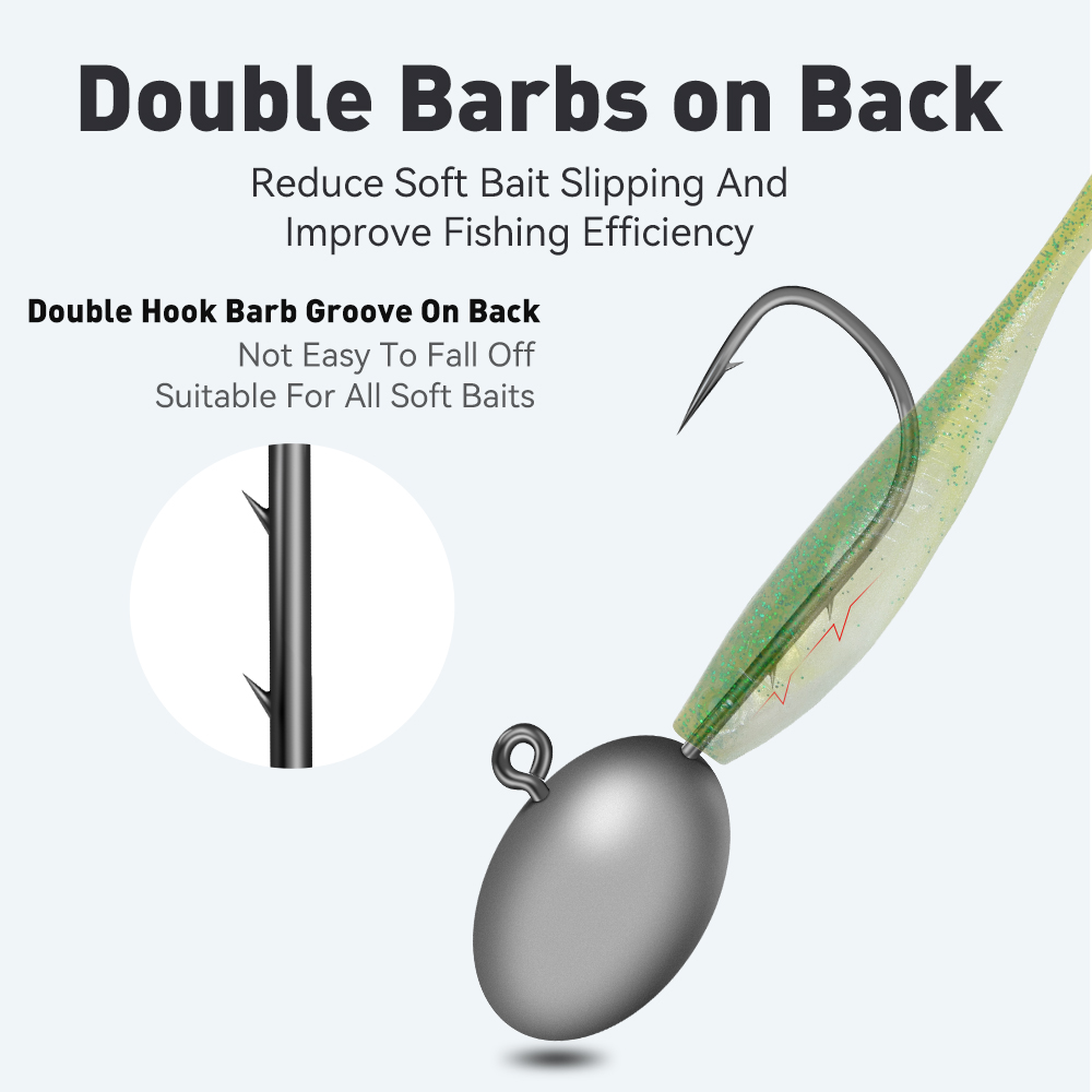 Kingdom 15 Uds. Anzuelos de pe - Fishing Hook Barbless reseña y precio