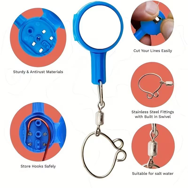 2 dispositivos de pesca: herra - Fishing Hook Barbless reseña y precio