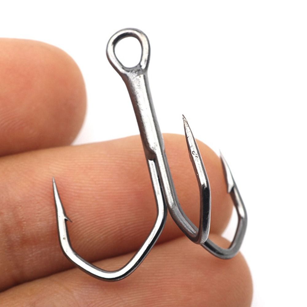 Anzuelos de pesca anzuelos tri - Fishing Hook Offset reseña y precio